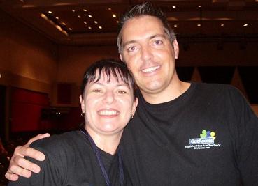 Donna-Marie with Sean Roach, WIS Gold Coast 2009