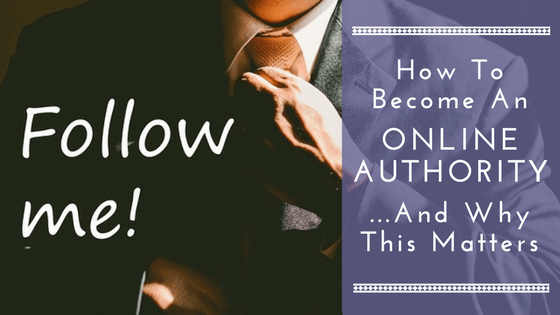 how to become an online authority
