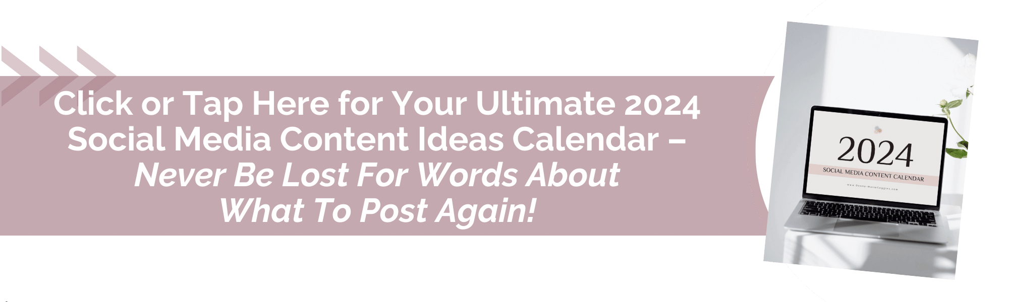 2024 social media content ideas calendar